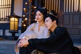 中国ドラマ「折腰」の主人公・小喬（左）と魏劭（右）。演じたのはラレイナ・ソン（宋祖儿）とリウ・ユーニン（劉宇寧）
