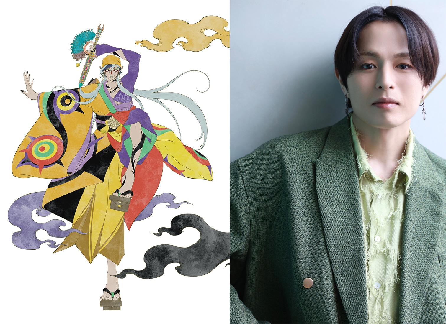 モノノ怪」新プロジェクト始動、新木宏典が“3人目の薬売り”乾の剣
