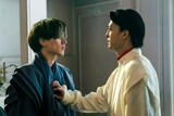 永瀬廉（King & Prince）演じる鬼龍院玲夜（左）、伊藤健太郎演じる狐月瑶太（右）