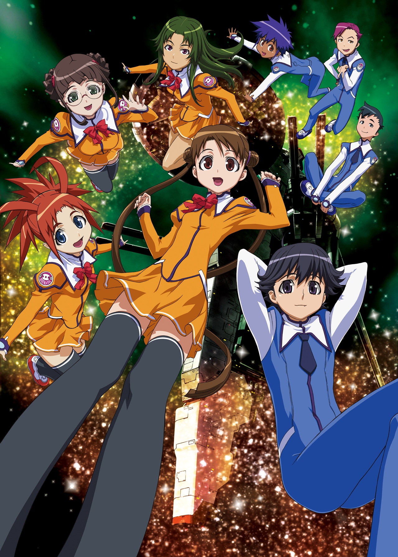 宇宙のステルヴィア」ビジュアル ©Production I.G・FOUNDATIONII・TX