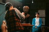 映画「ナギダイアリー」場面写真。石橋静河演じる友梨（奥）