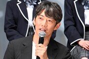 ドラマ「GTO」制作発表会見に登壇した反町隆史