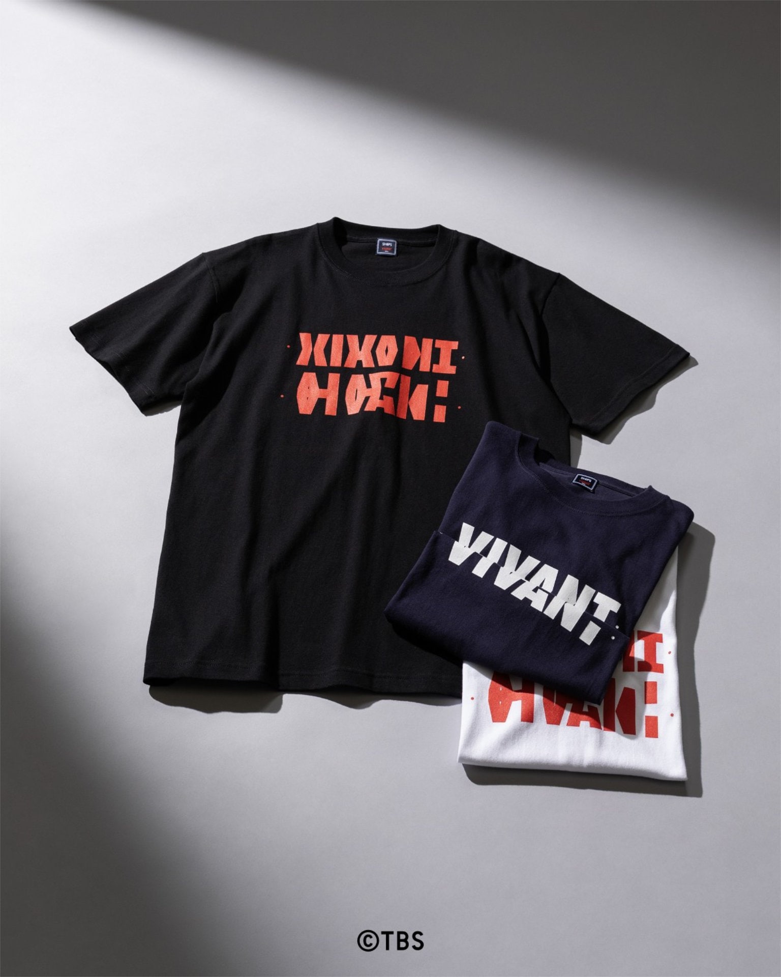 VIVANT」とSHIPSのコラボアイテム発売、乃木家に伝わる刀がモチーフの
