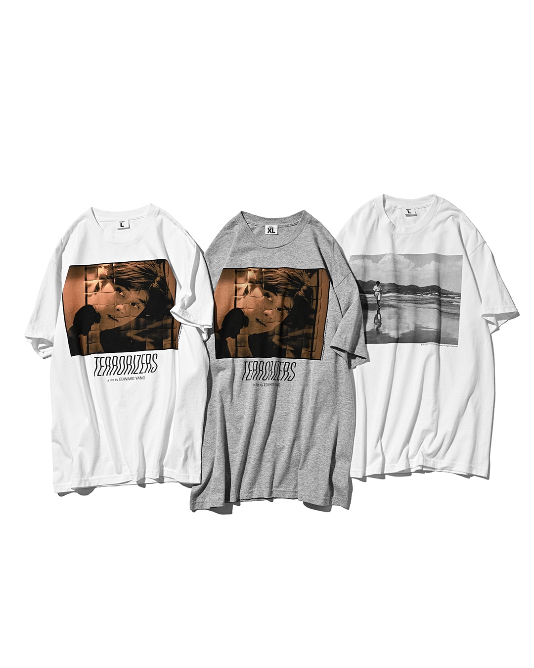 エドワード・ヤン「海辺の一日」「恐怖分子」Tシャツ発売　劇場やオンラインで販売