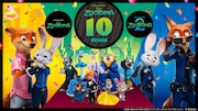 「ズートピア」公開10周年！キャラ大集合のHappyくじ発売、A賞はセルフィーフィギュア