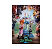 Happyくじ「『ズートピア』10thアニバーサリー」F賞のポスターコレクション