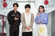 日本テレビ系「おしゃれクリップ」7月12日放送回より、左から山崎育三郎、神尾楓珠、井桁弘恵