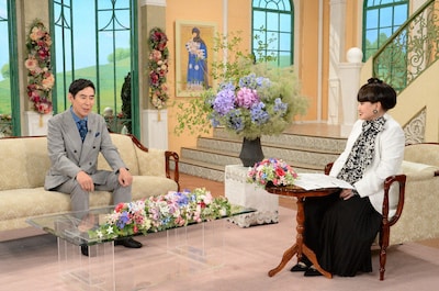 「徹子の部屋」7月14日放送回より、左から髙嶋政伸、黒柳徹子