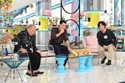 TBS系トーク番組「A-Studio+」に出演した中島歩（中央）。ドラマ出演にも慣れていなかった新人時代に、仲間由紀恵や吉田鋼太郎との共演で感じたプレッシャーなどを語った