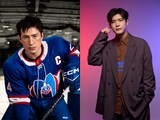 左からハドソン・ウィリアムズ演じるシェーン・ホランダー、吹替声優の大塚剛央