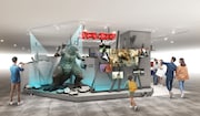 東海エリア初出店となる「ゴジラ・ストア Nagoya」のイメージ画像