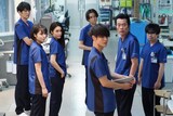 窪田正孝が主演を務めた医療ドラマ「ラジエーションハウス～放射線科の診断レポート～」場面写真。広瀬アリス、浜野謙太、丸山智己、矢野聖人、山口紗弥加、遠藤憲一らもキャストに名を連ねた