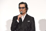 映画「キングダム 魂の決戦」初日舞台挨拶より、豊川悦司
