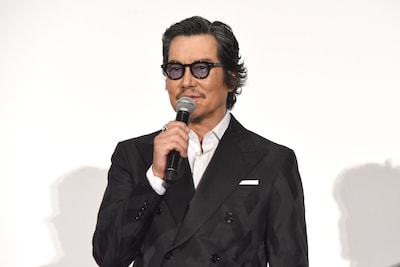 映画「キングダム 魂の決戦」初日舞台挨拶より、豊川悦司
