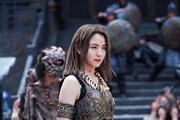 映画「キングダム」場面写真。長澤まさみ演じる楊端和 ©︎原泰久/集英社 ©︎2019映画「キングダム」製作委員会