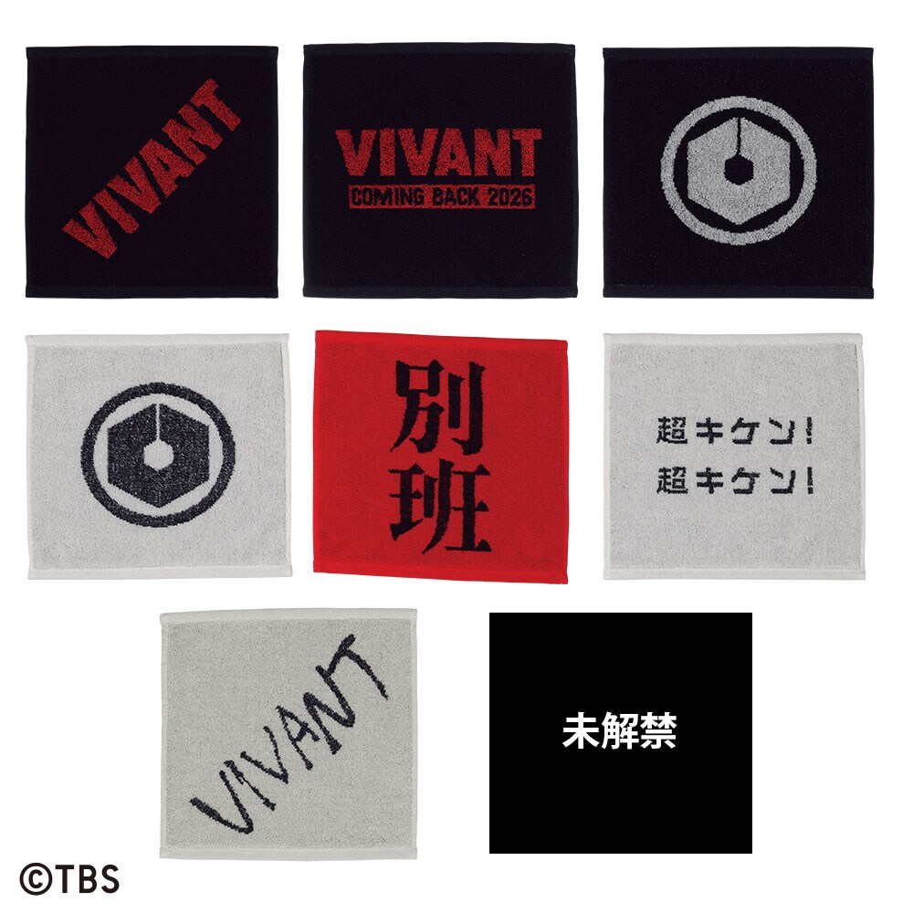 日曜劇場「VIVANT」一番くじE賞のデスクトップフィギュア（全4種 / 約