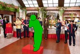 「ぐるぐるナインティナイン 2時間SP」の「ゴチになります！」にて、スタジオを盛り上げるM!LKの“シークレットメンバー”（中央）