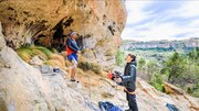 左から平山ユージ、安間佐千