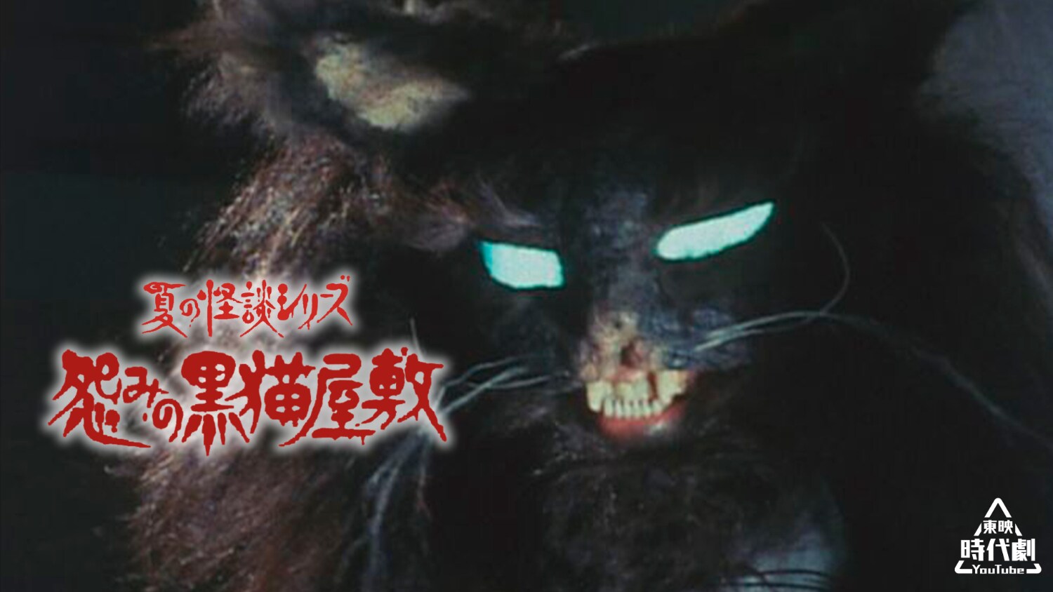 黒猫の怨霊('62米) 夏の怪談シリーズ『怨みの黒猫屋敷』」ビジュアル [画像ギャラリー 2/5