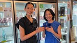 「地酒で乾杯！ほろ酔い仲良し旅3～夏の栃木・日光 ひんやり涼をめぐる旅～」に出演した羽田美智子（右）、原沙知絵（左）