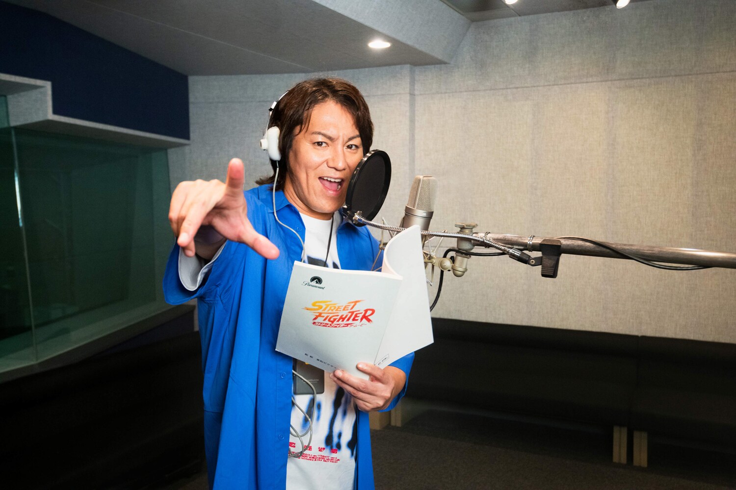 狩野英孝が実写映画「ストリートファイター」の吹替声優に、キックボクサーのジョー役