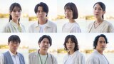 「私があなたといる理由2～グアムを訪れた8人の男女の10日間～」キャスト。上段左から石川恋、北山宏光、吉谷彩子、雛形あきこ。下段左から少路勇介、萩原聖人、西田尚美、佳久創