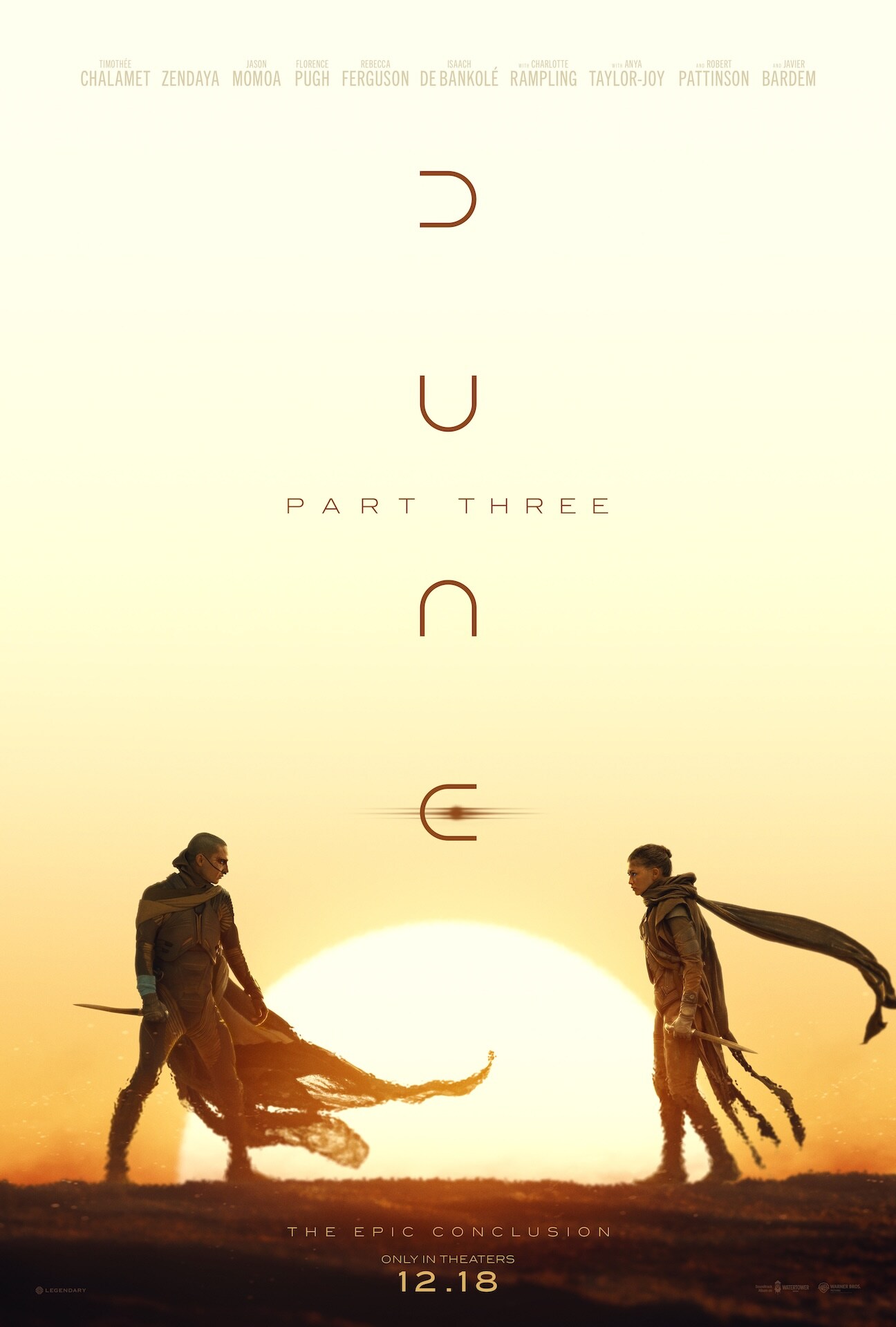 デューン 砂の惑星PART3」ポスタービジュアル ©2026 Warner Bros