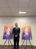 「襲名」囲み会見に出席した市川團十郎