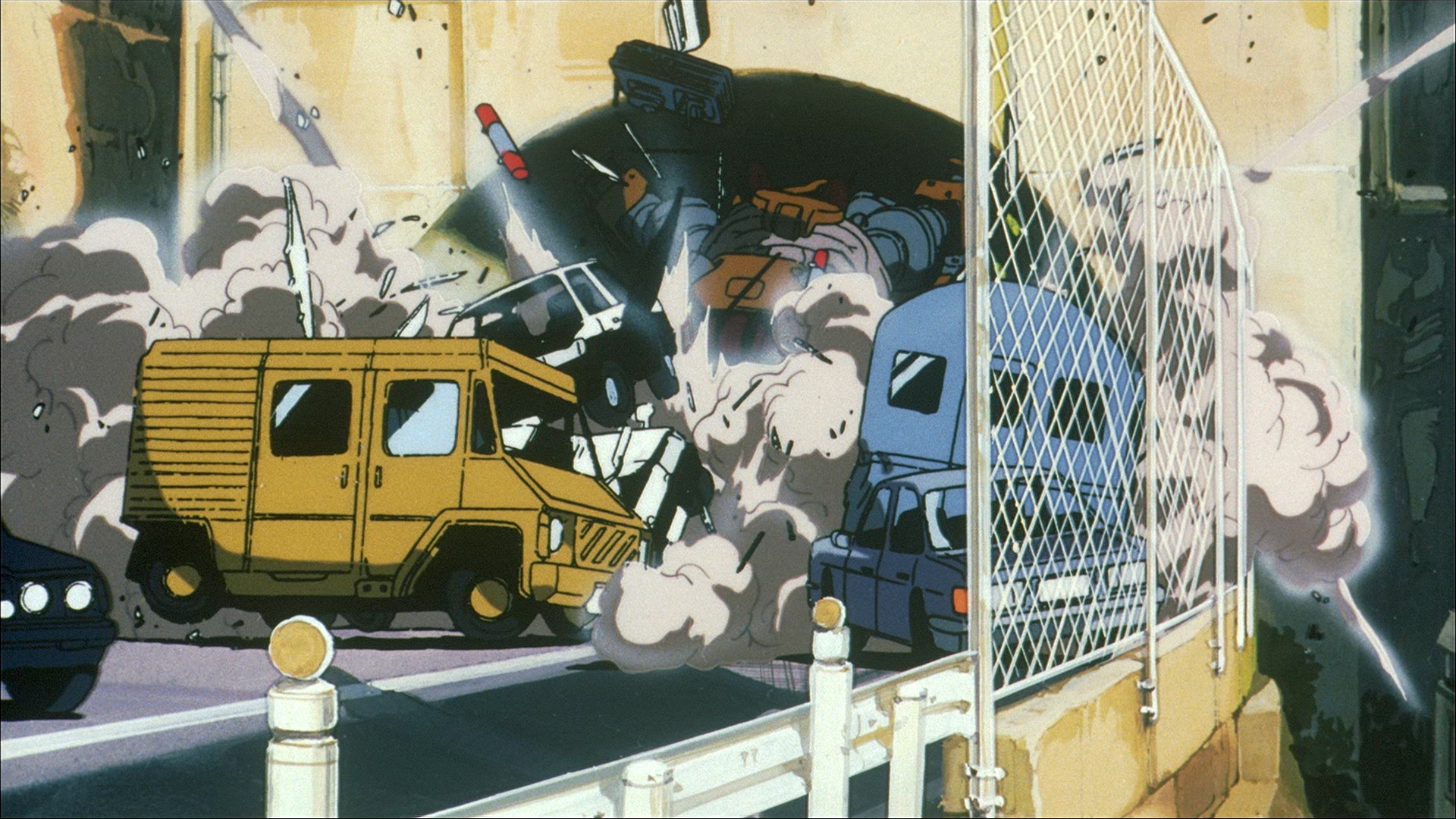 AKIRA」の大友克洋が原作を手がけたSFアニメーション「老人Z」場面