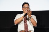 「おいしい給食 season4」最速プレミア上映会より、劇場版第5弾の製作決定に喜ぶ市原隼人