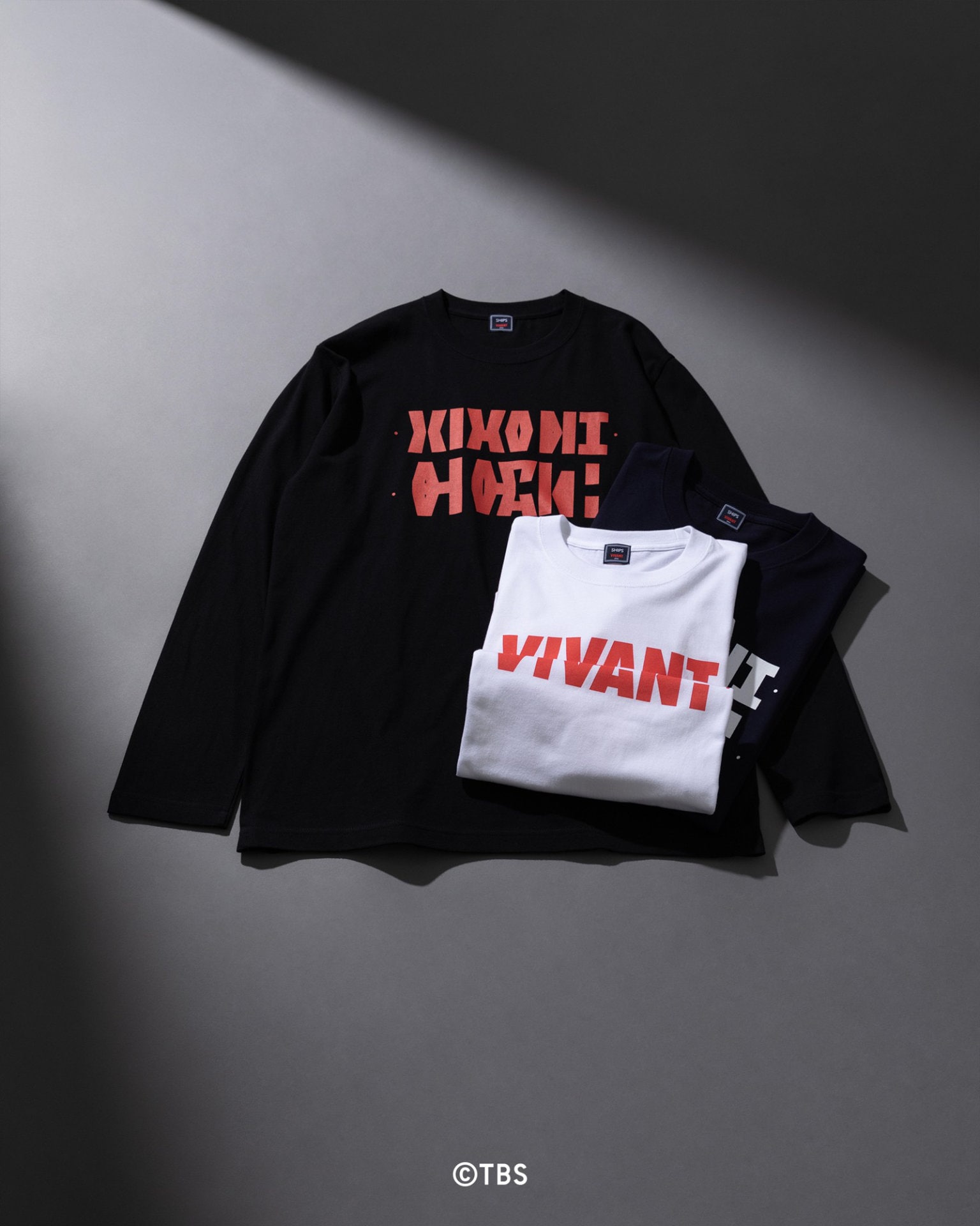 VIVANT」×SHIPSのコラボ第2弾で秋に着やすいロンTなど登場、ペーパー