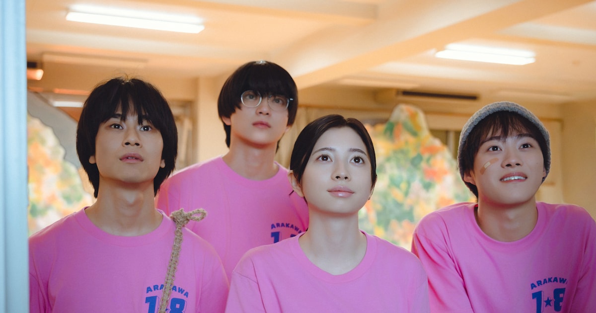 大橋和也が桜田ひより、前田旺志郎、岩瀬洋志と結束強める「人生を変えたコント」新写真