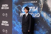 「ゴジラ-0.0」LAプレミアのレッドカーペットに参加した神木隆之介