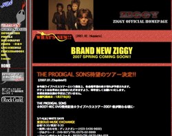 現在各メンバーはThe DUST'N'BONEZ、THE PRODIGAL SONS、madbeaverなどといったバンドで課外活動中。4月末までスケジュールが詰まっているため、ZIGGYとしての活動再開は5月以降が濃厚か。