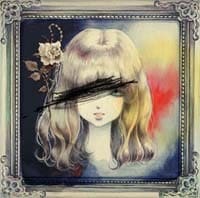 イラストレーター久保田真理が歌詞の世界感をアートワークで表現。