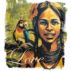 本作のアートワークはSteph Pocketsのジャケット等を手がけたDRAGONと愛娘・chikilucaの共作。こちらも「LOVE」が溢れた作品だ。