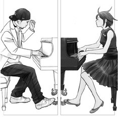 写真は2月21日にリリースされたシングル「Allegro Cantabile」。オンエア開始日の4月19日には公式サイトでも新曲の試聴がスタートする。
