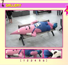 東京タワーでは人気ゆるキャラ「ノッポン」に会うこともできる。