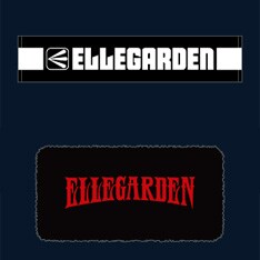 写真はELLEGARDENのオフィシャルサイトで現在も販売されているマフラータオルとリストバンド。