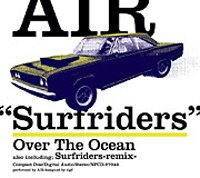 6月27日にリリースされるAIRのニューシングル「Surfriders / Over The Ocean」。
