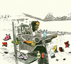 7月28日に日比谷野外大音楽堂で行われたイベント「細野晴臣と地球の仲間たち」には、「細野晴臣トリビュートアルバム-Tribute to Haruomi Hosono-」（写真）に参加したアーティストに加えてザ・ワールド・シャイネスが出演。ライブは大盛況となった。