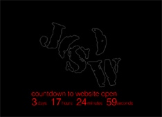 サイトにはジュンスカのロゴと、9月3日までカウントダウンする数字のみが表示されている。