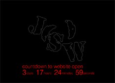 サイトにはジュンスカのロゴと、9月3日までカウントダウンする数字のみが表示されている。