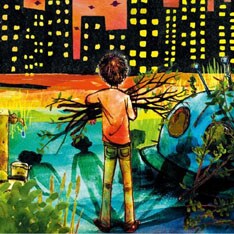 写真は10月17日発売の先行シングル「さかさまワールド」。初回盤は今年7月に開催された日比谷野音ライブの映像が収録されたCD-EXTRA仕様。