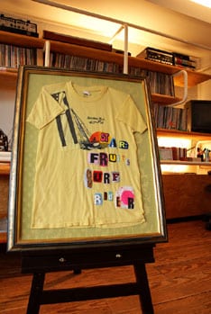 今回の商品にはCORNELIUSが過去に発表した作品と同じタイトルがつけられている。写真は105,000円の「STARFRUITS SURF RIDER」。