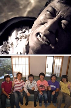 迫真の泣き顔を披露する吉田敬。ほぼ1日をかけて全ての撮影が終わったときには、キンモクセイ＆撮影スタッフ一同から拍手が鳴り止まなかったという。