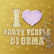 ゴールドをベースに前作以上にラグジュアリーなデザインへと進化した「I LOVE PARTY PEOPLE 2」のジャケット。
