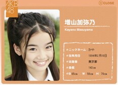 加入当初は小学6年生だった増山も、現在中学2年生。今後もドラマや映画などで活躍する彼女に注目しておこう。