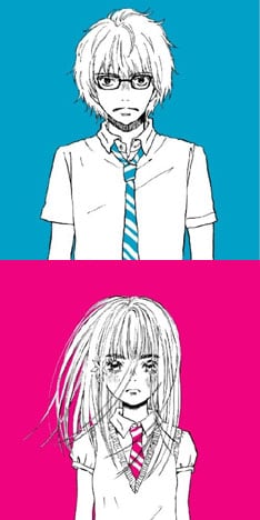 ジャケット(写真上が「風街少年」、下が「風街少女」)を手がけたのは、選曲にも携わった人気漫画家・羽海野チカ。現在「風待茶房」では羽海野と松本の対談が公開されている。