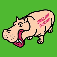 カバーアルバムにちなんでジャケットはカバ。以前にも「蛍の光」などを演奏し、カバー曲に定評があるSNAIL RAMPだけに、今回のミニアルバムは大いに期待が持てそうだ。